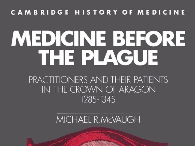 18. Cover of 'Medicine before the Plague' (1993).